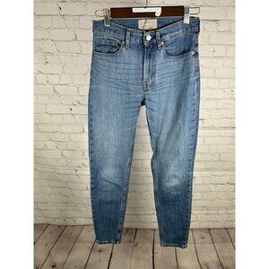 EVERLANE Light Wash Blue High Rise Skinny Ankle Jeans Women’s Size 25 (26 x 27)
